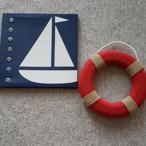 Kids nautical art